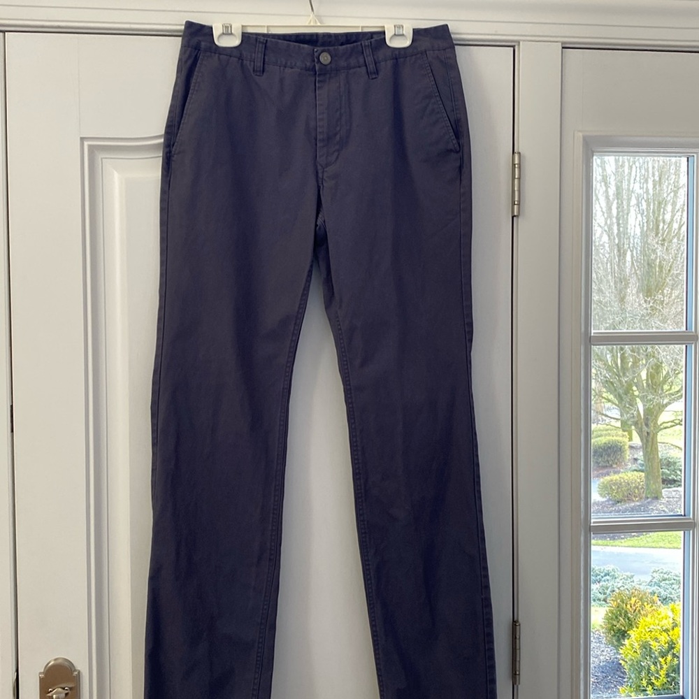 Bonobos men’s pants. Size 34x36. Blue gray color.